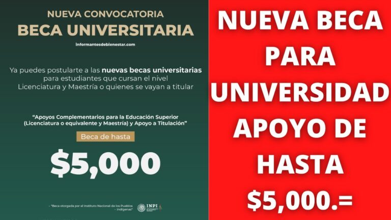 Compromisos al obtener una beca de licenciatura en México